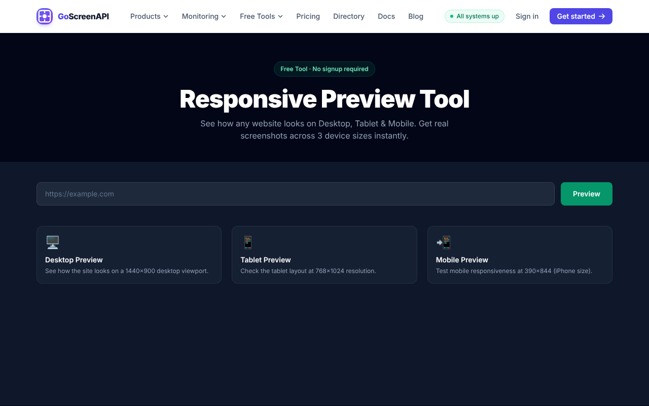 Responsive Preview