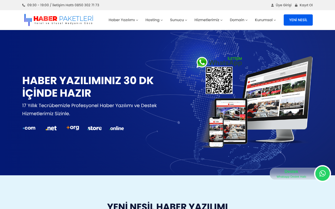 Haber Paketleri - Duru Yazılım — Web Directory