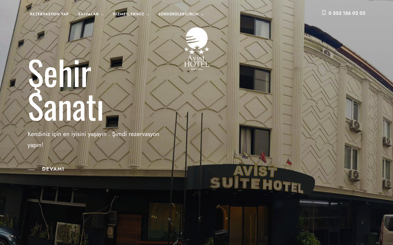 https://www.avisthotel.com screenshot