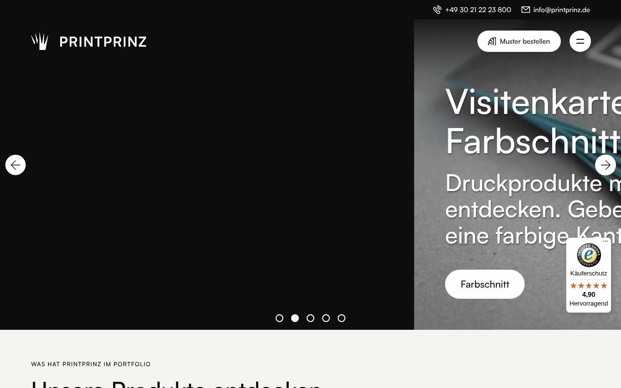 PRINTPRINZ GmbH screenshot