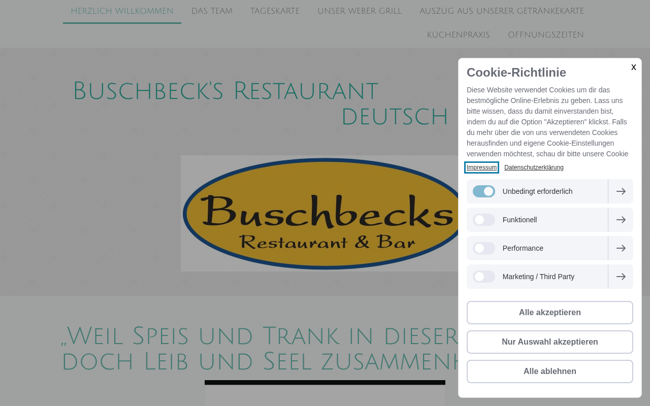 Buschbeck's Restaurant screenshot