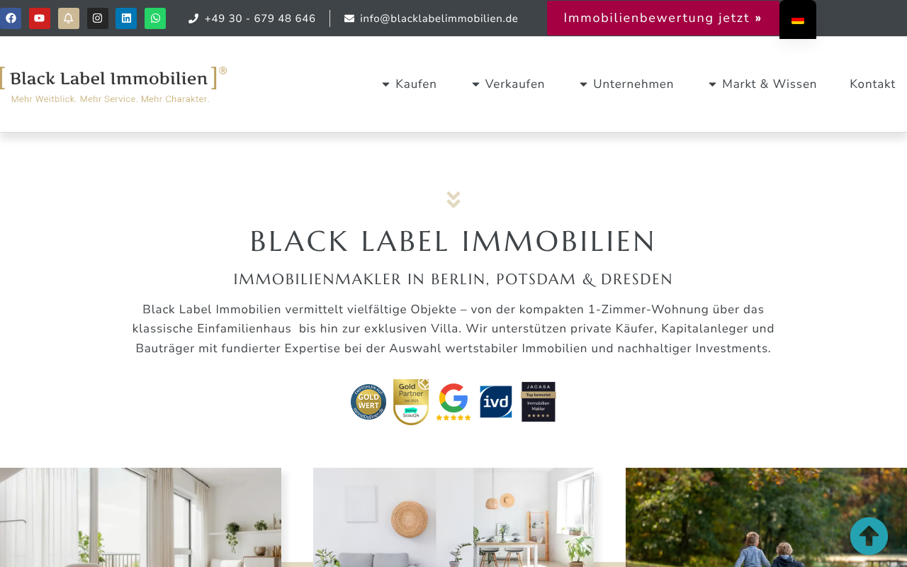 Black Label Properties screenshot