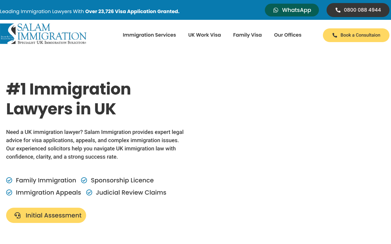 Salam Immigration Solicitors - Manchester