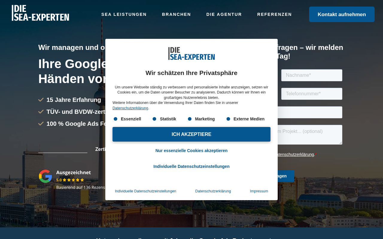 Die SEA-Experten screenshot