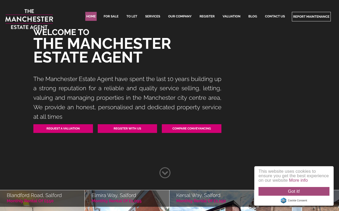The Manchester Estate Agent screenshot
