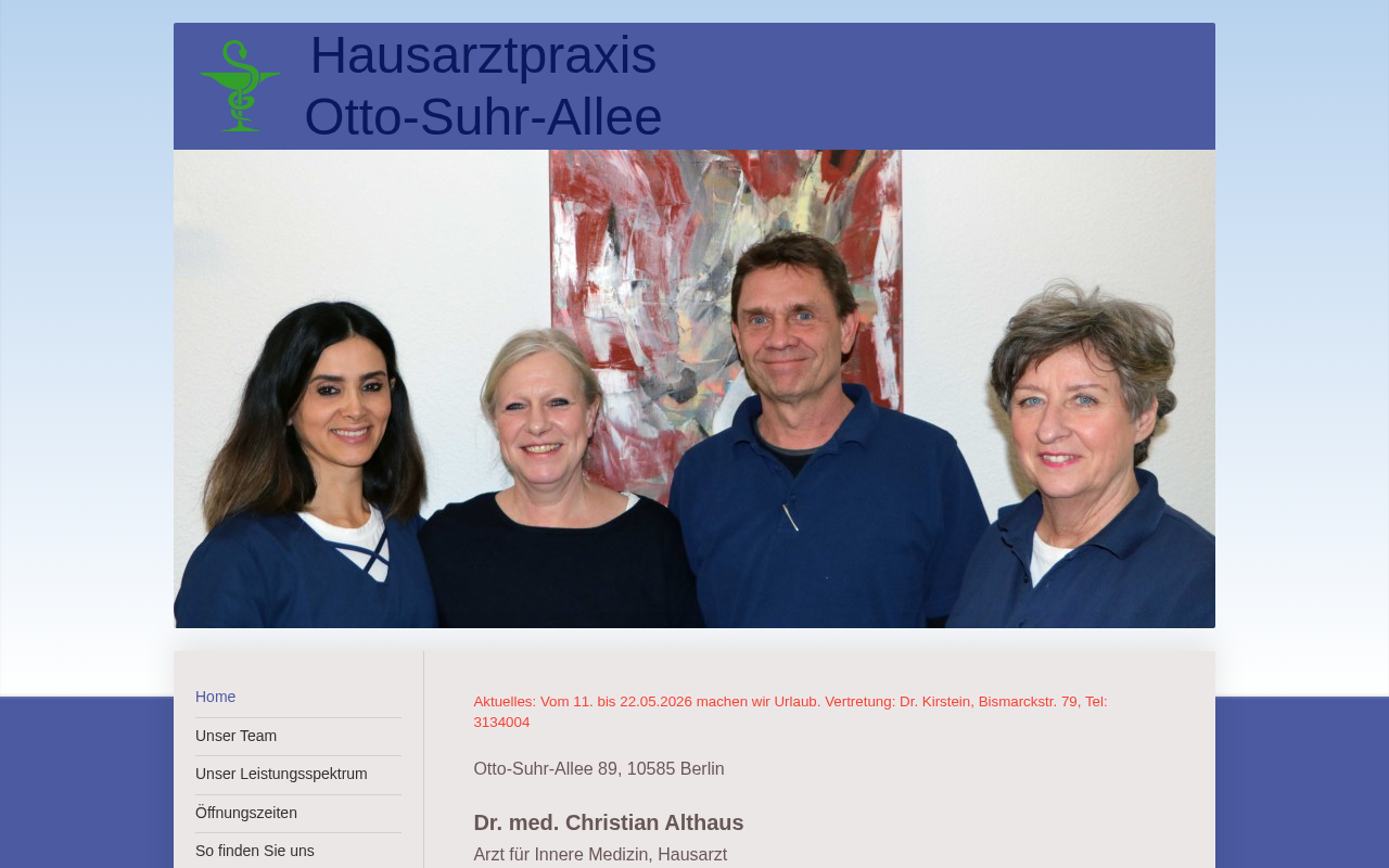 Dr. med. Christian Althaus screenshot