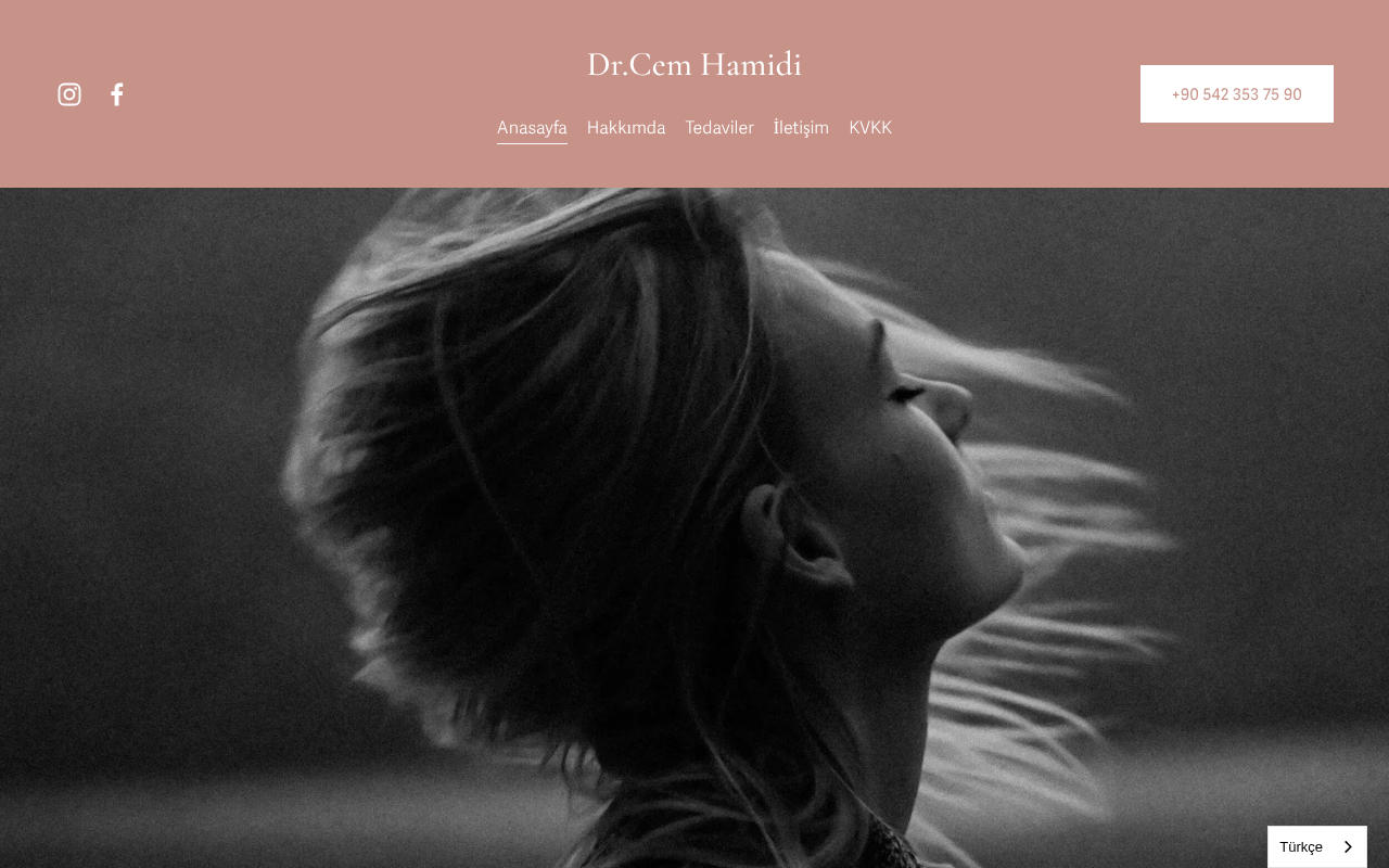 http://www.cemhamidi.com screenshot