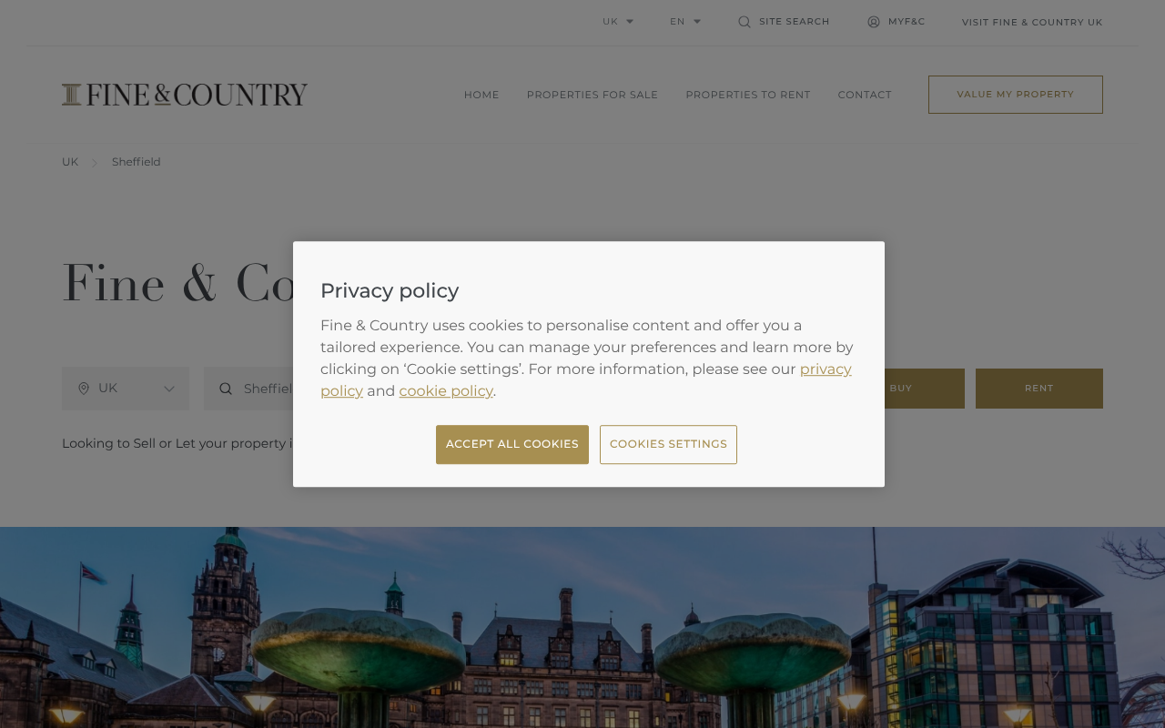 Fine & Country Sheffield Estate Agents — Web Directory