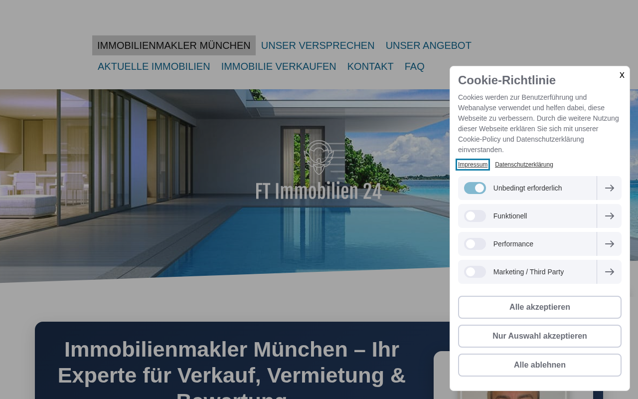 FT Immobilien 24 Immobilienmakler München — Web Directory