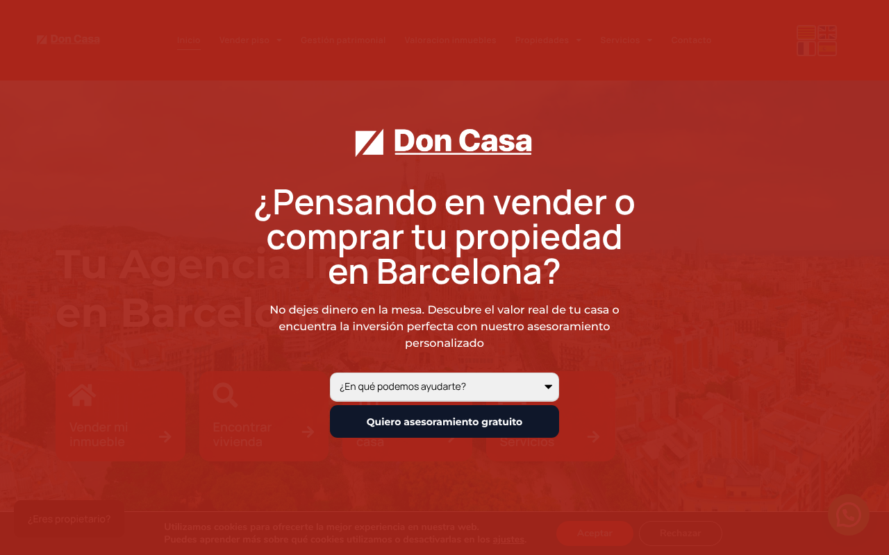 Inmobiliaria en Barcelona - Don Casa — Web Directory