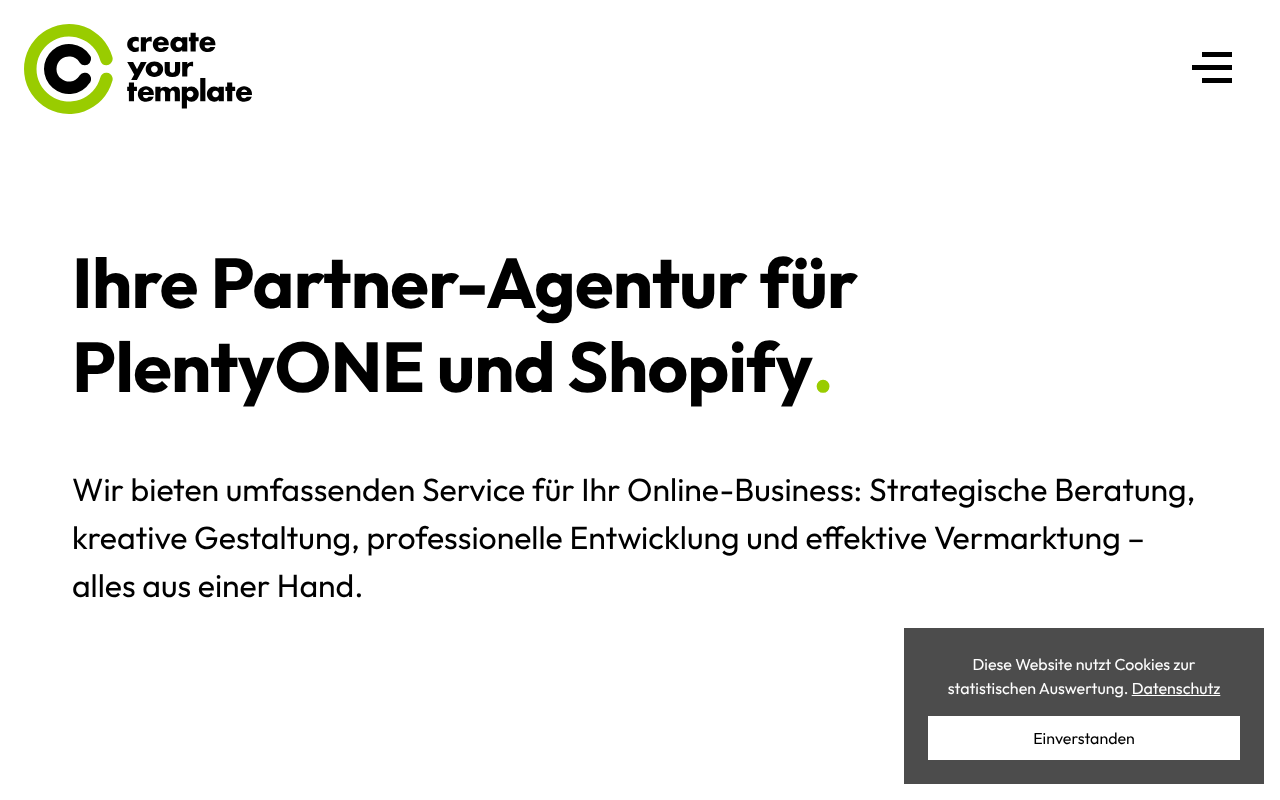 createyourtemplate GmbH & Co KG screenshot