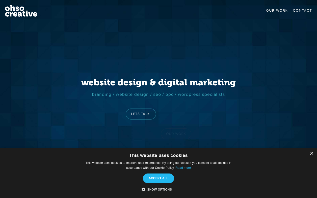 OhSo Creative Ltd screenshot