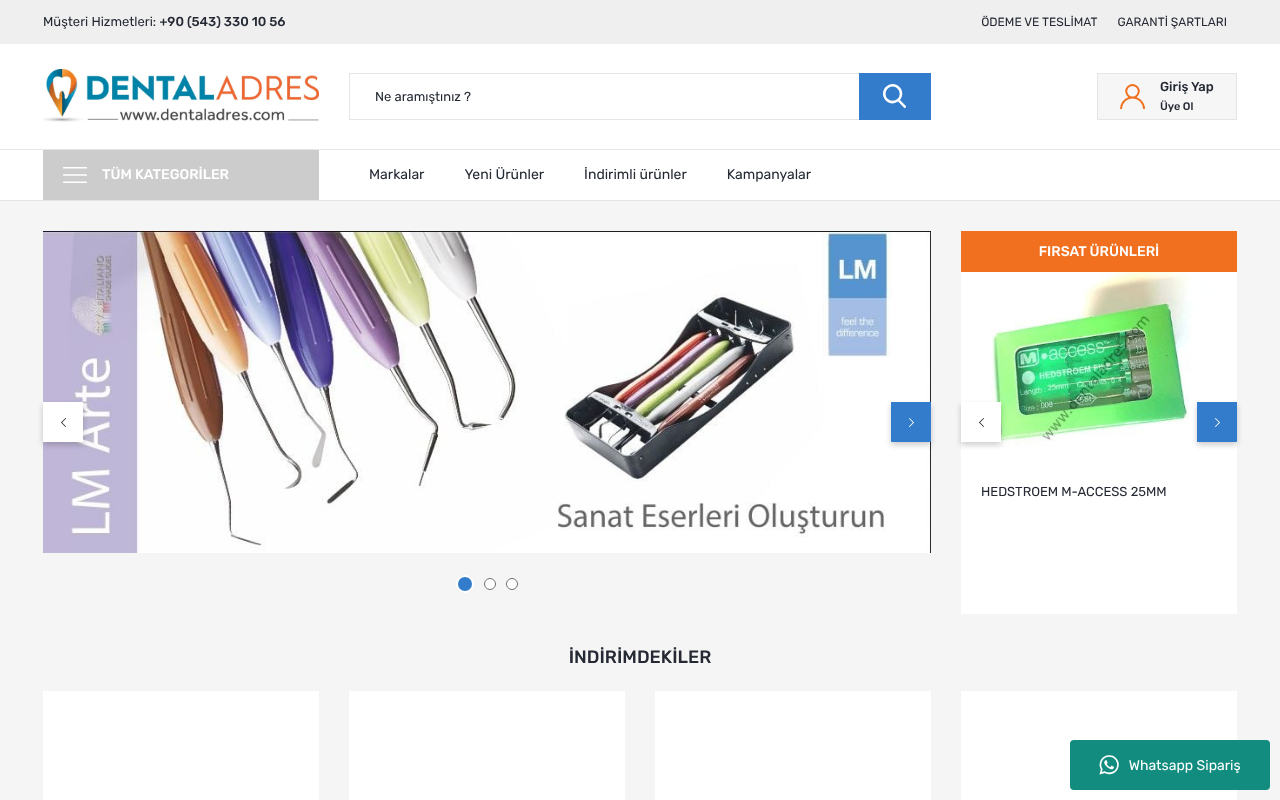 Dentaladres screenshot