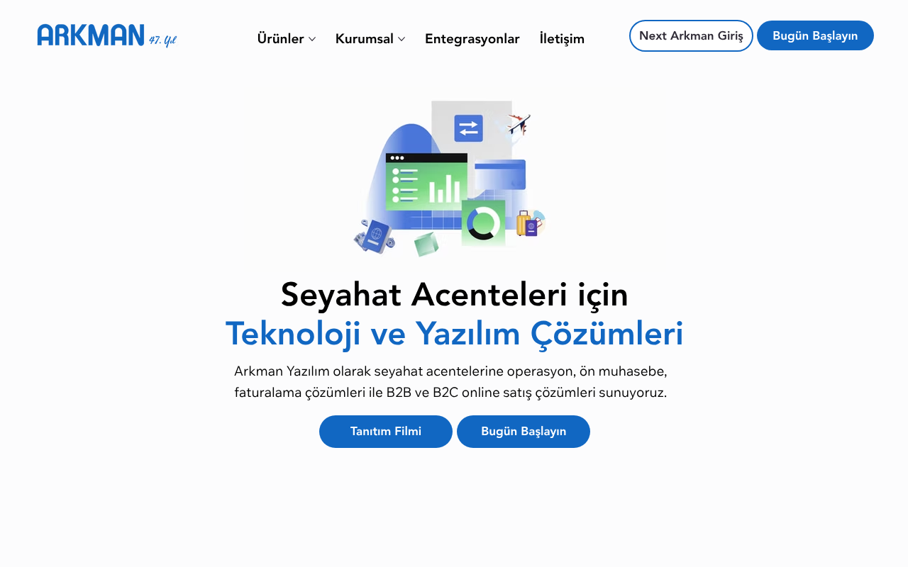 Arkman Bilgisayar Teknolojisi ve Yazılım LTD ŞTİ screenshot