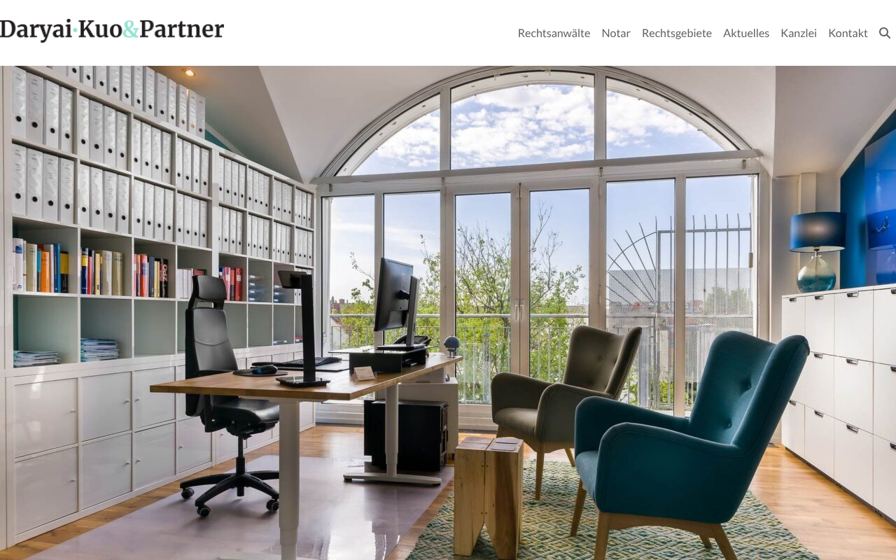 Daryai Kuo & Partner Rechtsanwälte und Notar screenshot