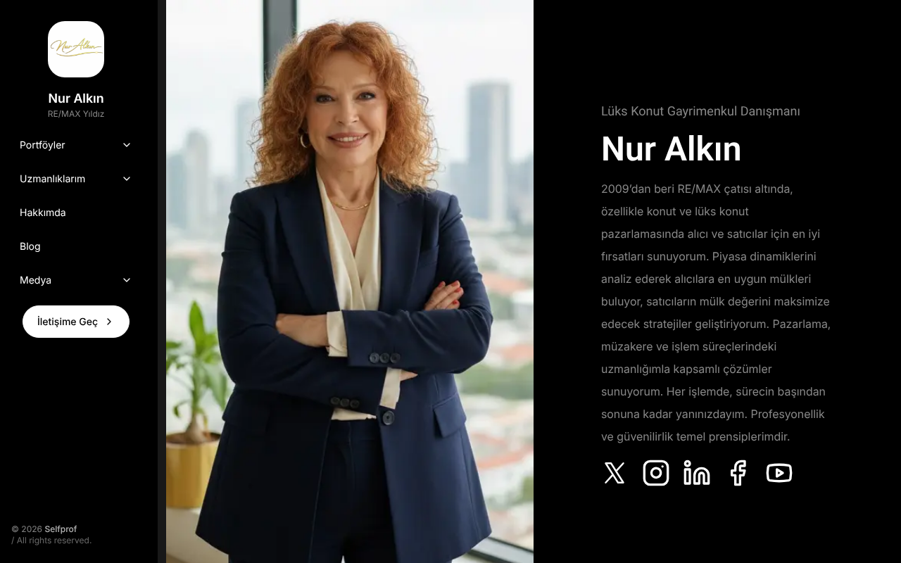 Nur ALKIN - RE/MAX Yıldız — Visual Archive