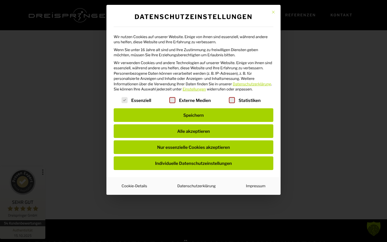 Dreispringer GmbH screenshot