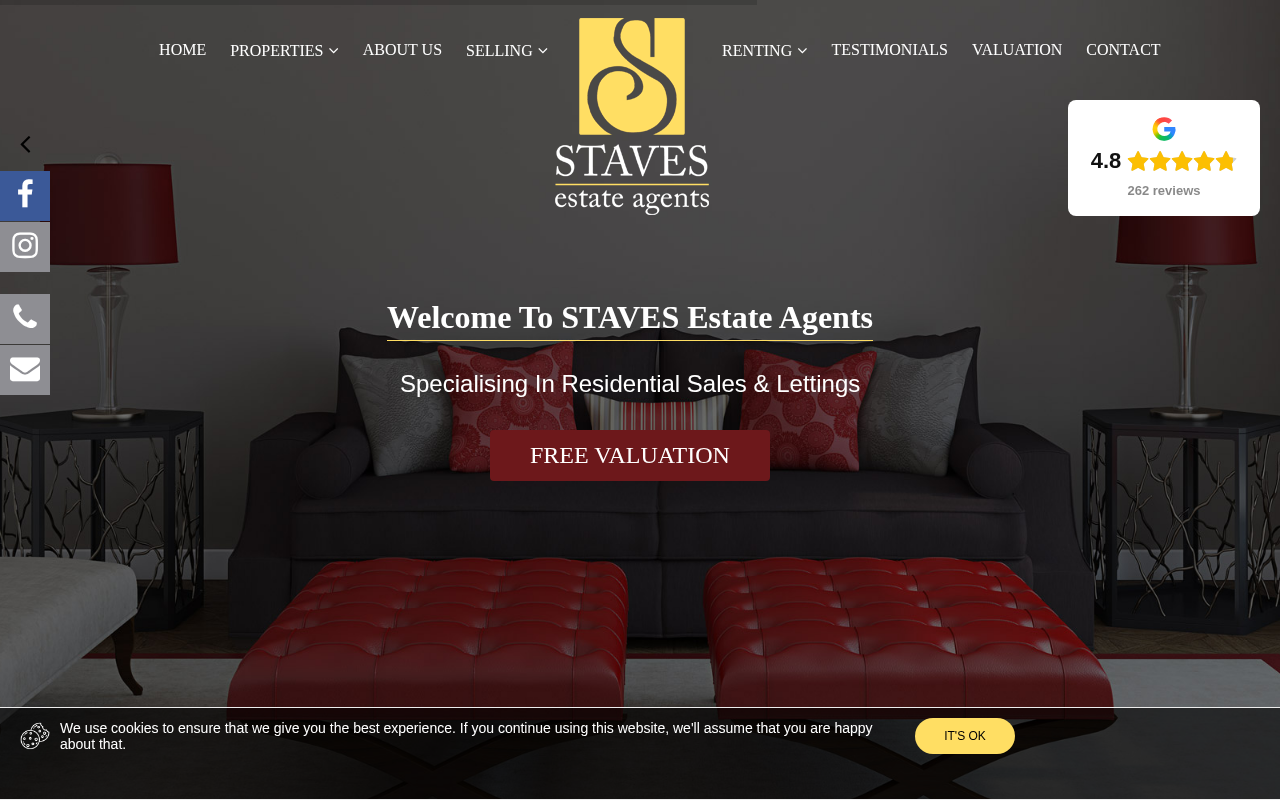 Staves Estate Agents screenshot