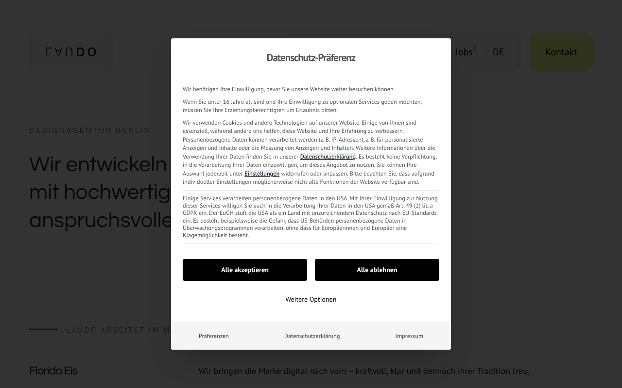LAUDO Designagentur Berlin — Web Directory