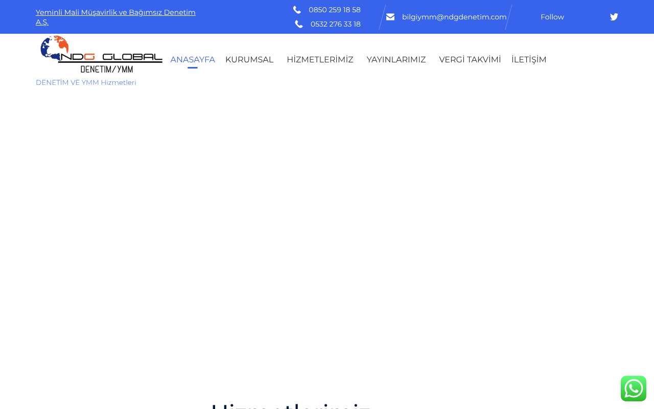 NDG GLOBAL DENETİM VE YMM A.Ş — Web Directory