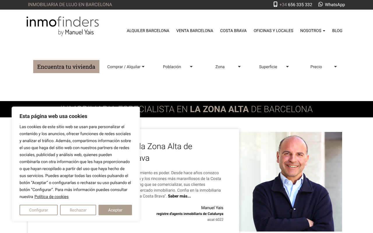 Inmofinders Barcelona — Web Directory