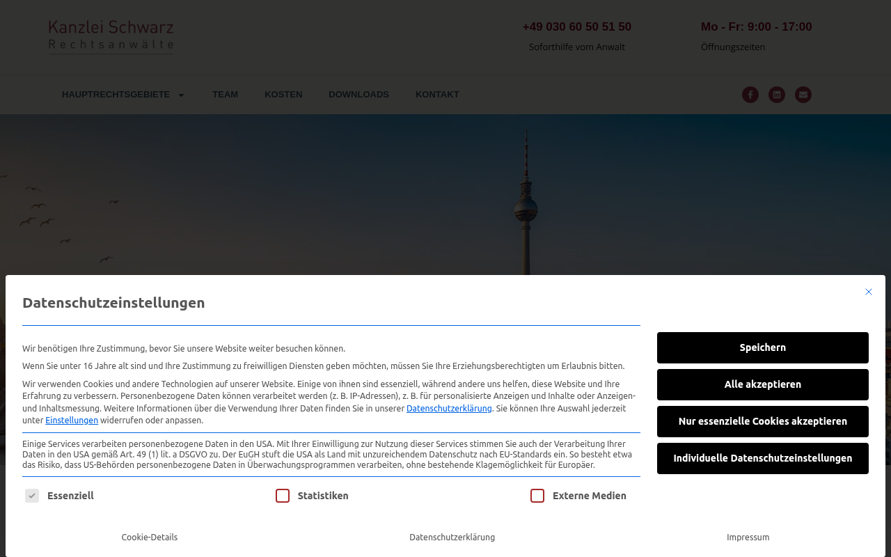Kanzlei Schwarz – Rechtsanwälte (Sozialrecht, Arbeitsrecht, Familienrecht, Maklerrecht)