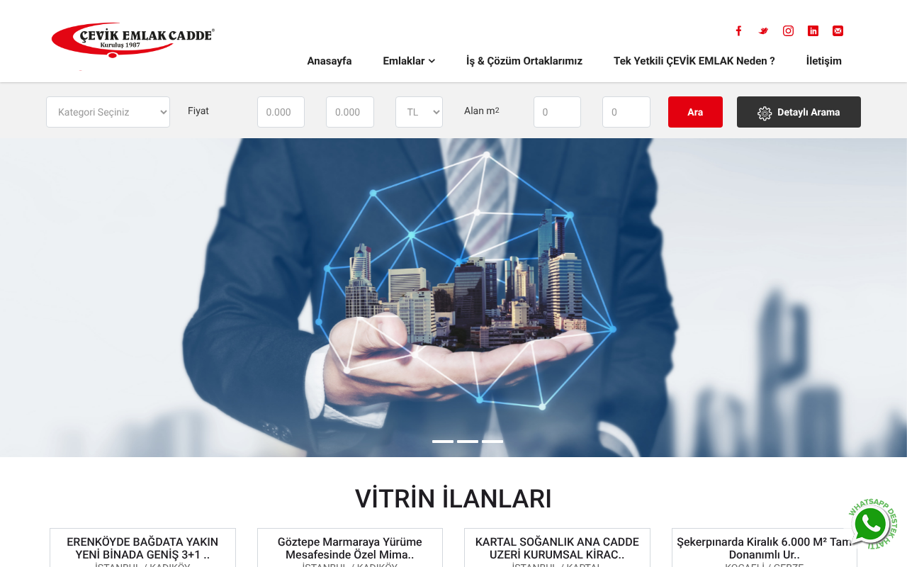 ÇEVİK EMLAK CADDE