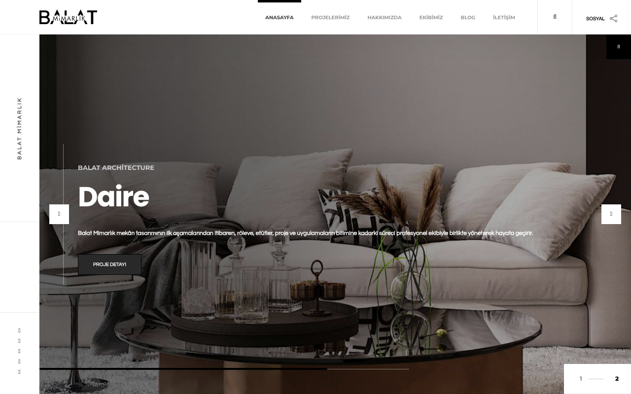 http://www.balatmimarlik.com screenshot