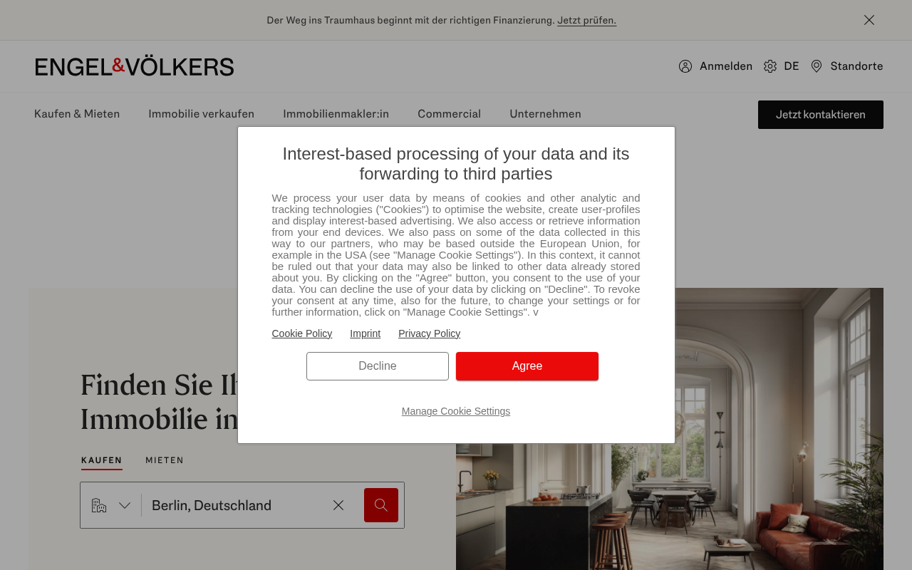 Engel & Völkers Berlin Mitte - Lennéstraße screenshot