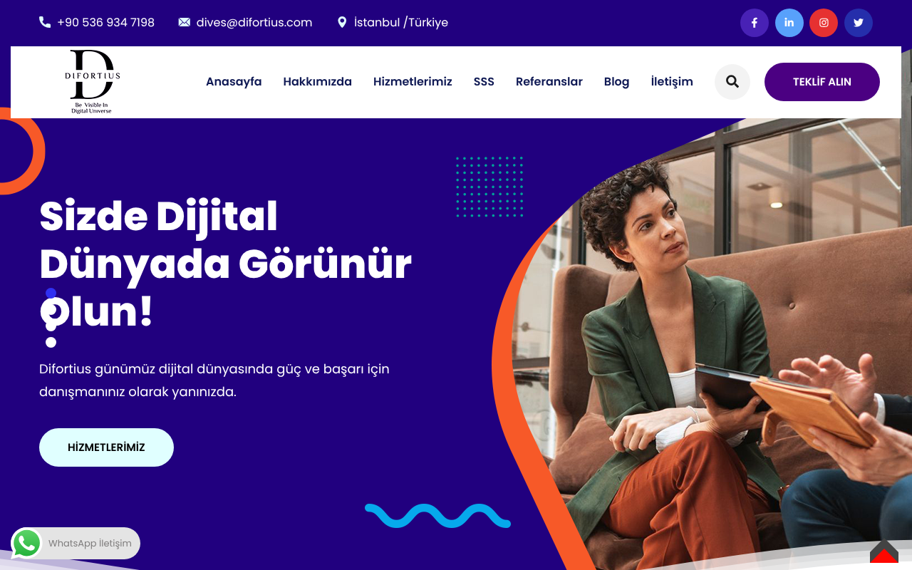 Difortius Dijital Reklam Ajansı screenshot