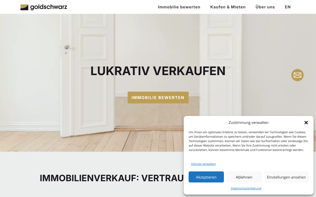 goldSCHWARZ Immobilien GmbH — Web Directory