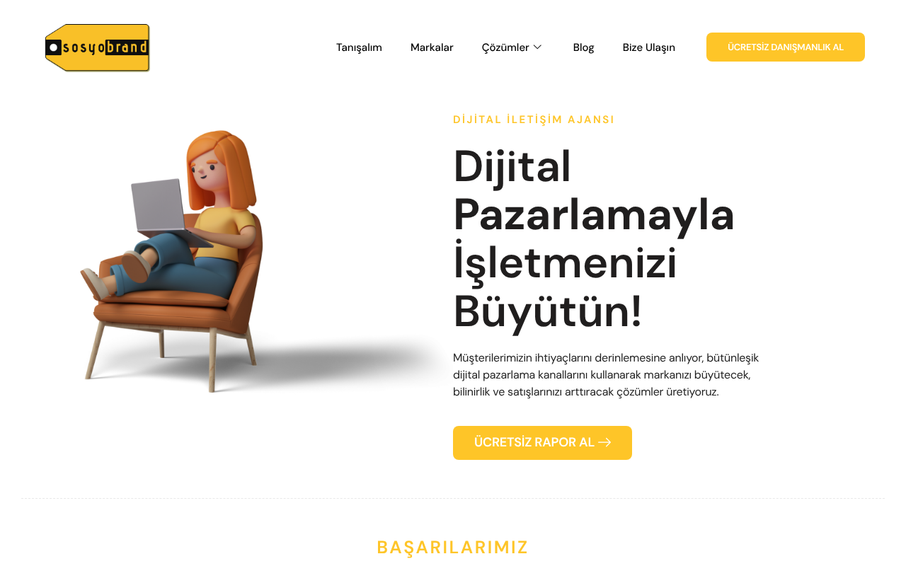 Sosyobrand Dijital İletişim Ajansı screenshot