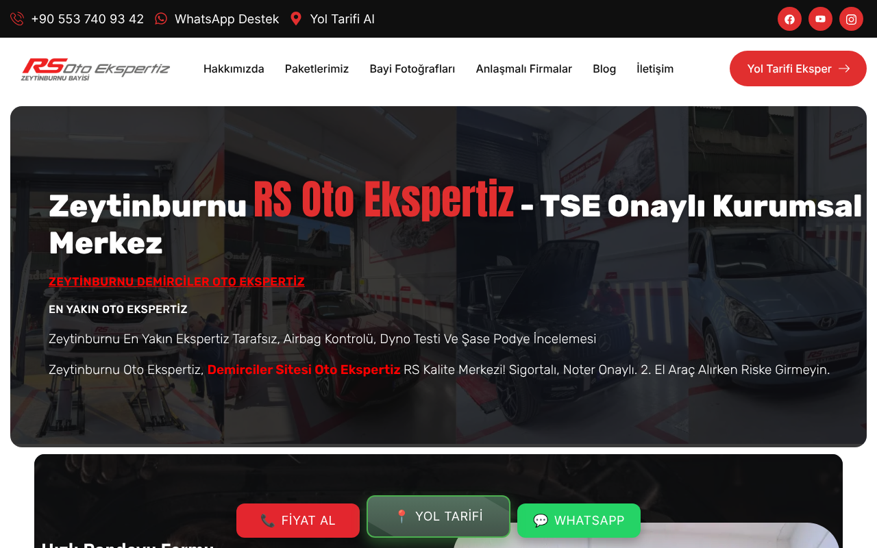 http://zeytinburnursotoekspertiz.com screenshot