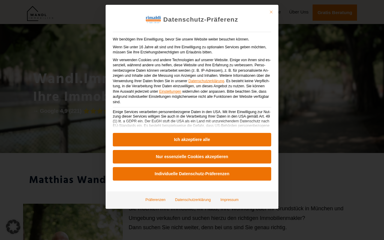 Wandl-Immobilien screenshot