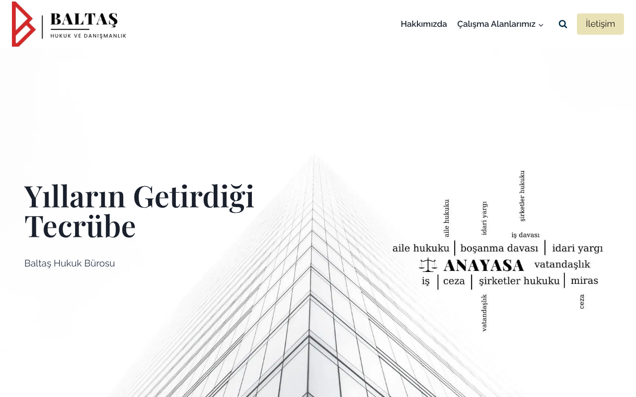 Baltaş Hukuk ve Danışmanlık Av.Arb.Fatih BALTAŞ - Av.Cihat BALTAŞ screenshot