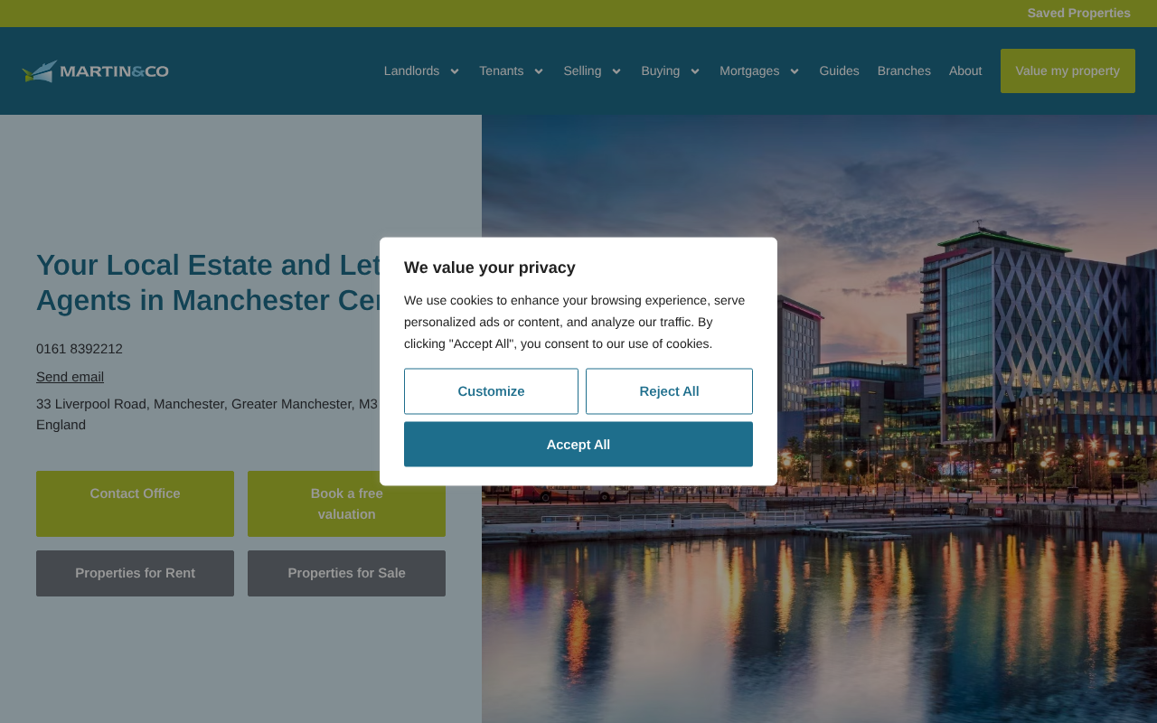 Martin & Co Manchester Central Lettings & Estate Agents — Web Directory