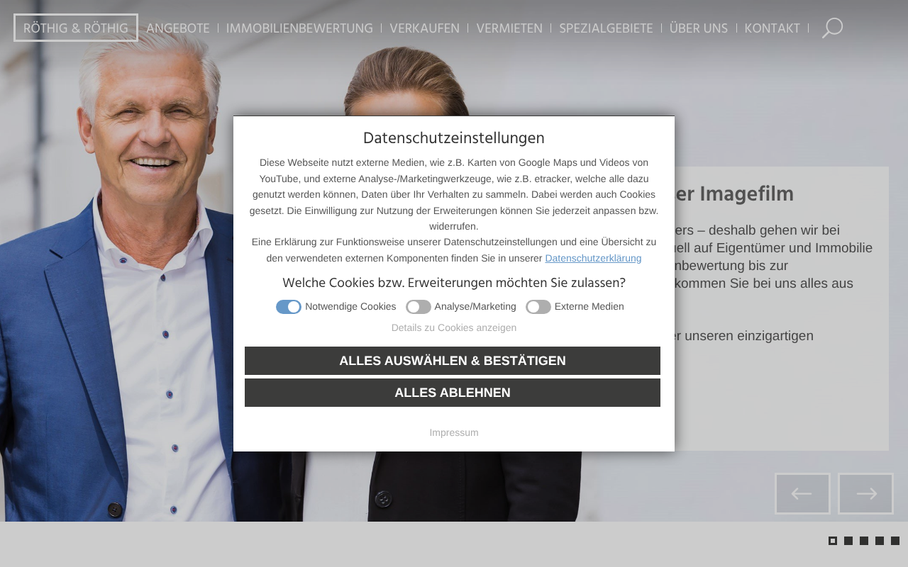 RÖTHIG & RÖTHIG Immobilien screenshot
