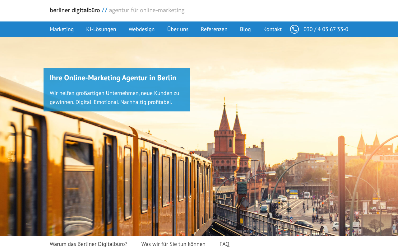 Berliner Digitalbüro screenshot