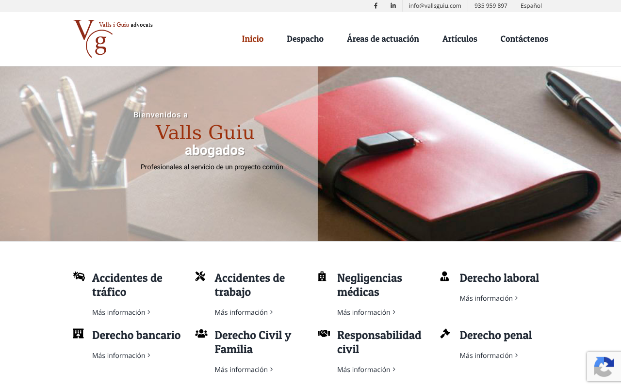 Bufete y Despacho de Abogados Valls Guiu