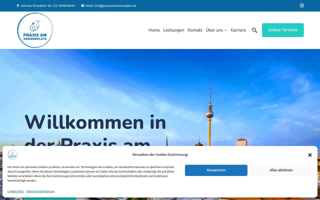 Praxis Am Oranienplatz screenshot