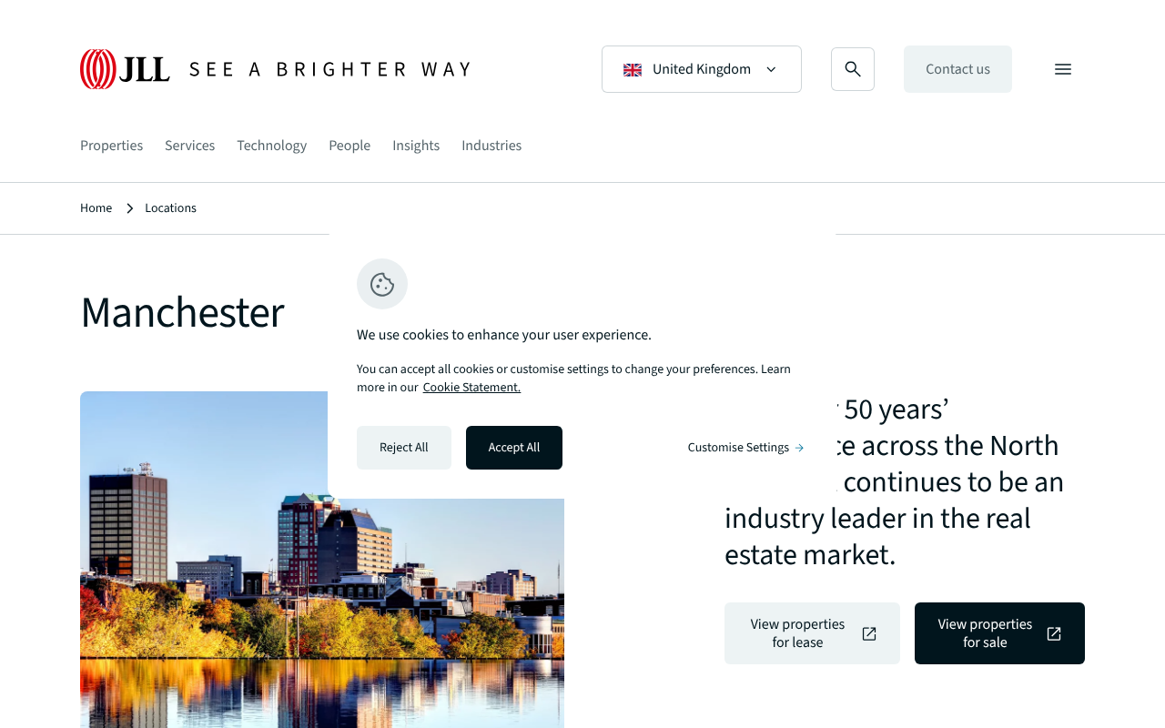 JLL Manchester Real Estate