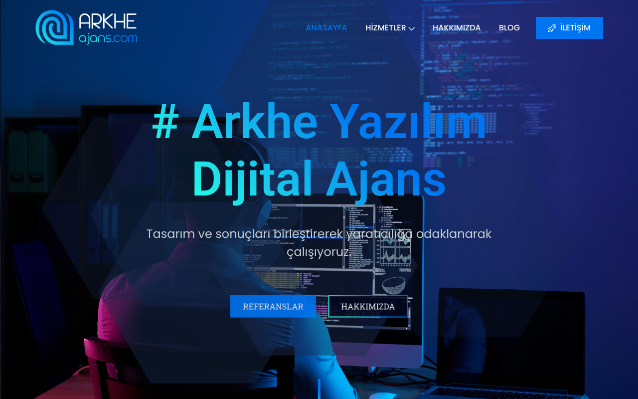 Arkhe Ajans - Yazılım & Web Tasarım screenshot