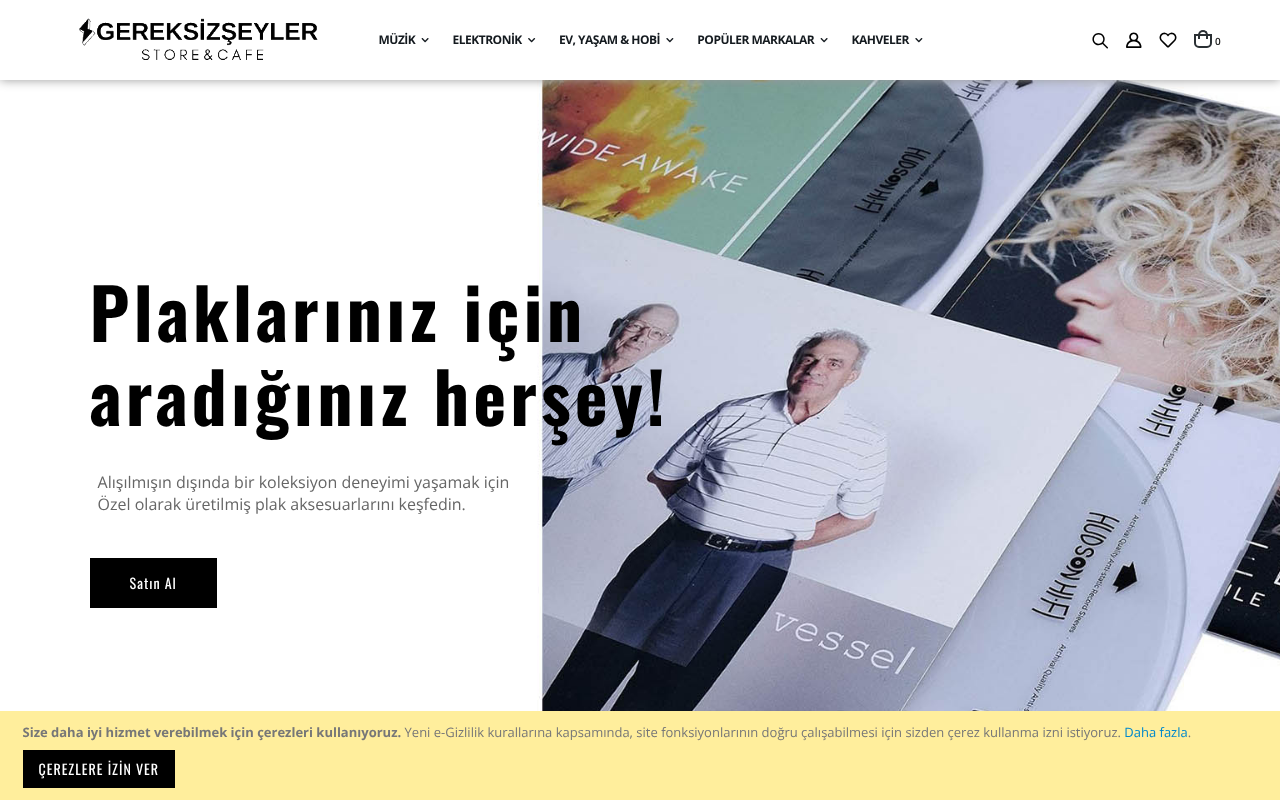 Gereksiz Şeyler Plak & Cafe