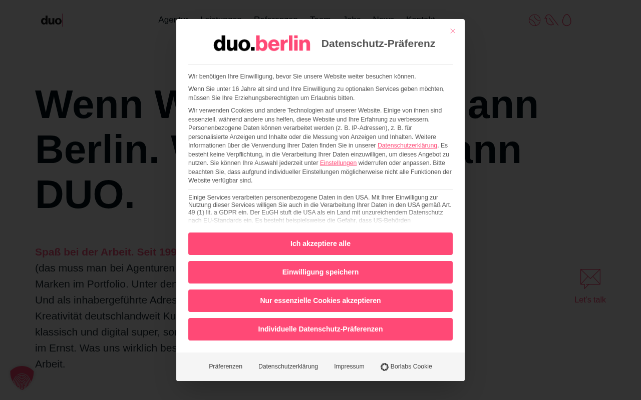 DUO.berlin screenshot