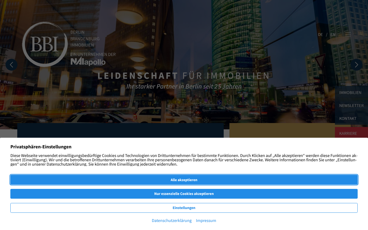 BBI Immobilien GmbH screenshot