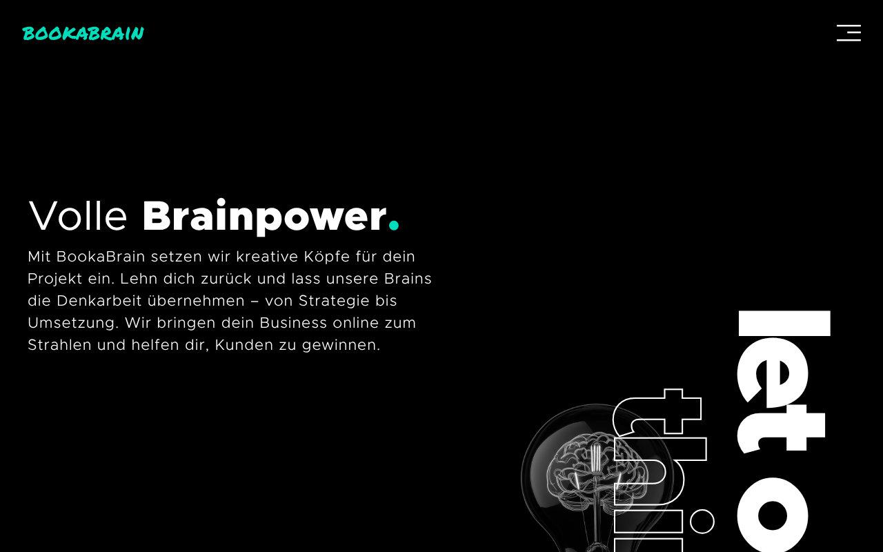 BOOKaBRAIN - Online Marketing Agentur in Berlin screenshot