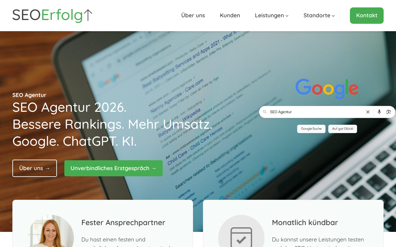 SEA Agentur München - Google Ads, Adwords Agentur screenshot