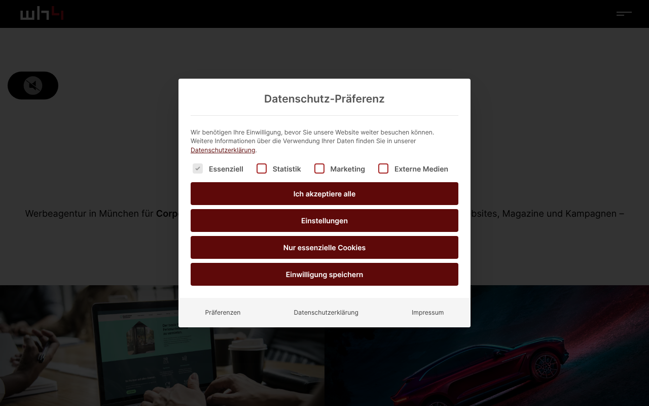 wh4 Design GmbH screenshot