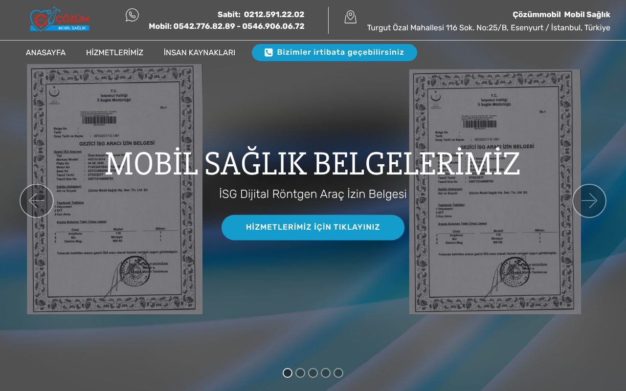 http://www.cozummobil.com.tr screenshot
