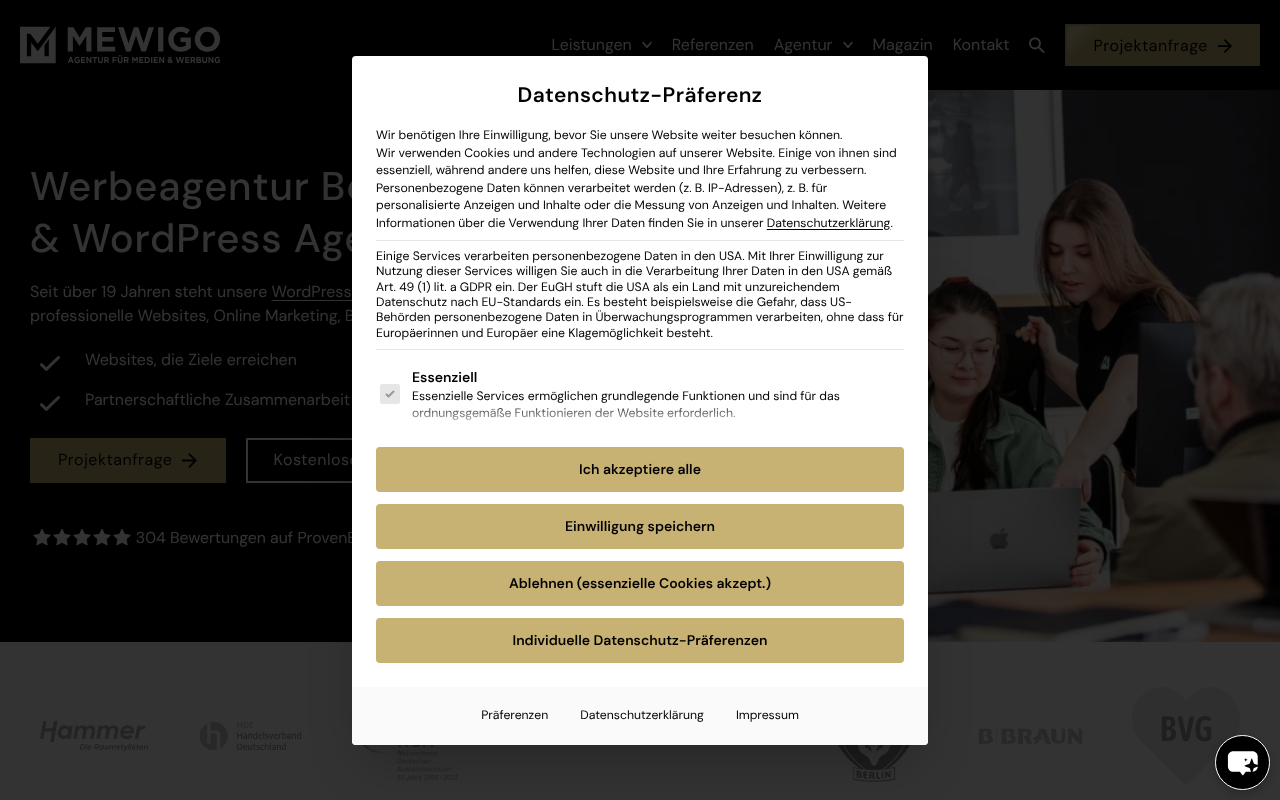 MEWIGO | WordPress Agentur Berlin | Werbeagentur Berlin